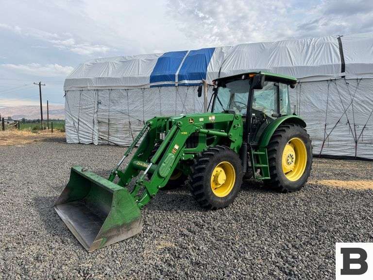 2011 John Deere 6115D Loader Tractor