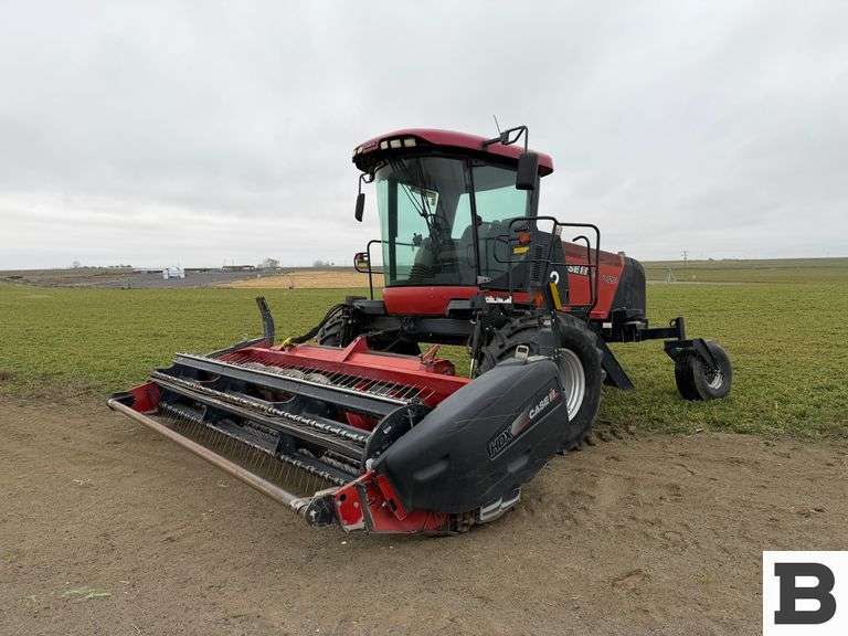 2008 Case IH WD1203 Swather - Othello, WA - Booker Auction Company