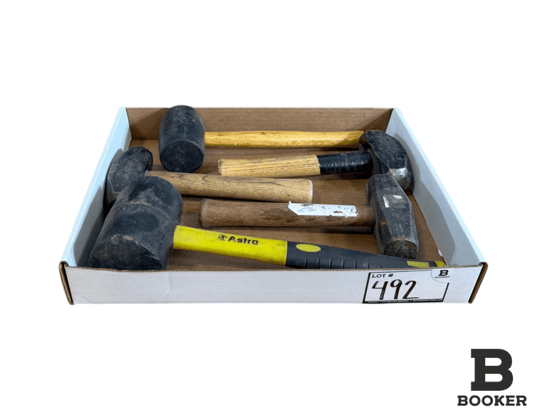 Small Sledge Astro Rubber Mallet, Rubber Mallets & Sledge Hammers - Booker Auction ...