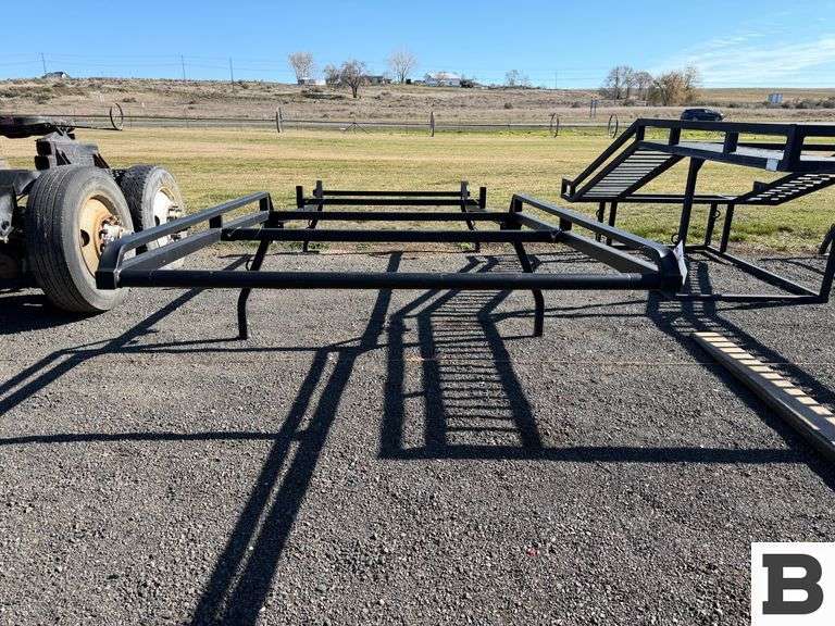 Boosker Rack Allied Bodyworks 16' Pickup Contractor's Rack - Booker Auction Company