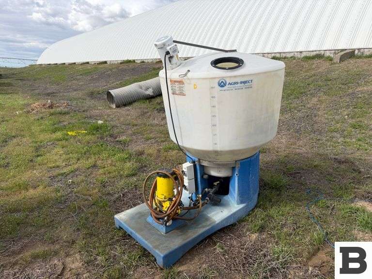 Biocide Injection Assembly Agri-Inject Chemigation Unit - D - Booker Auction Company