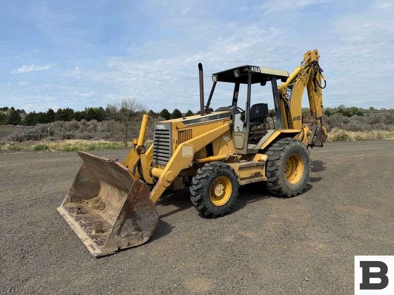 1993 Caterpillar 416B Backhoe - Booker Auction Company