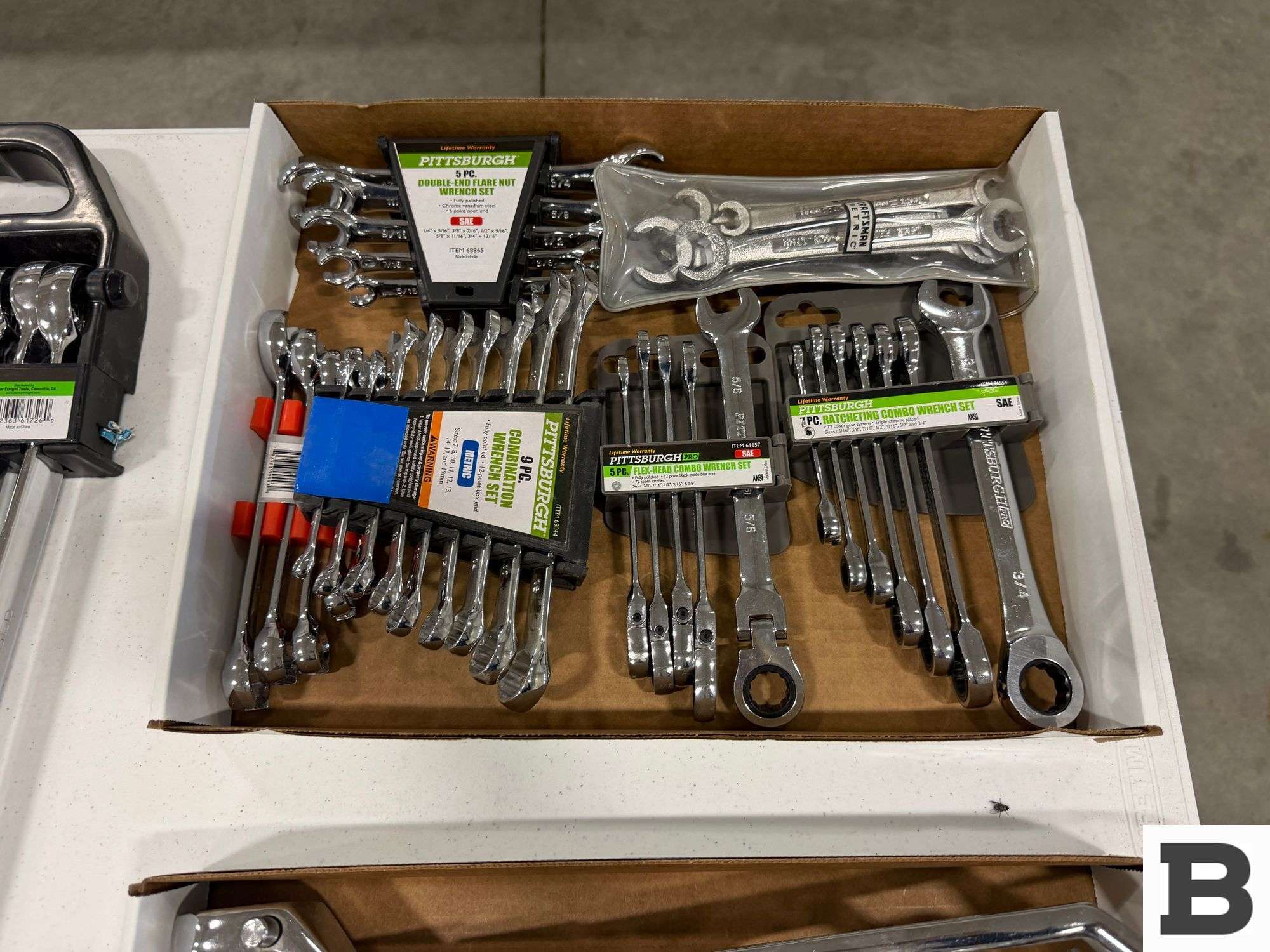 Combination Wrench Sets - Booker Auction Company