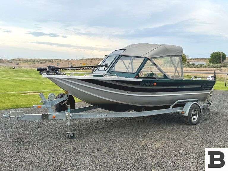 2007 Northwest Freedom 196 Jet Boat & 2007 Carnai LX 1820-3800 Boat Trailer