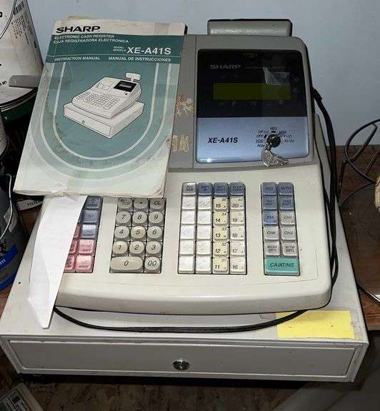 Sharp Cash Register XEA41S Business Liquidation Auction