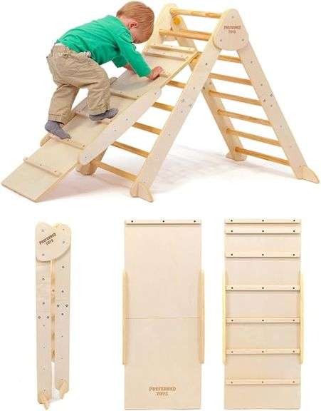 PICKLER Climbing Triange with Ramp for Toddlers