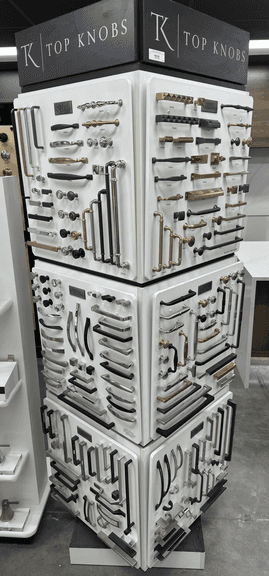 Top Knobs Display w/ 100’s of Handles
