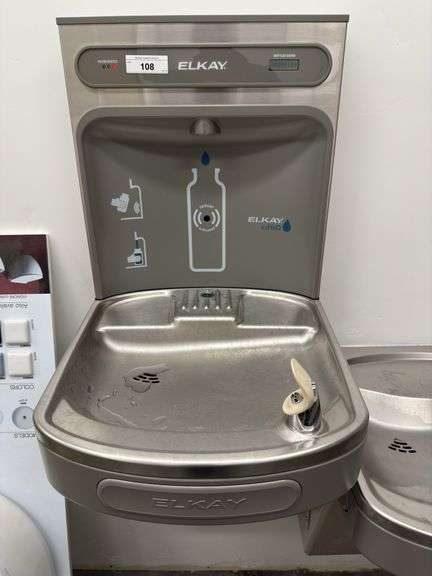 Elkay Chilled Drinking Fountain with Bottle Filler