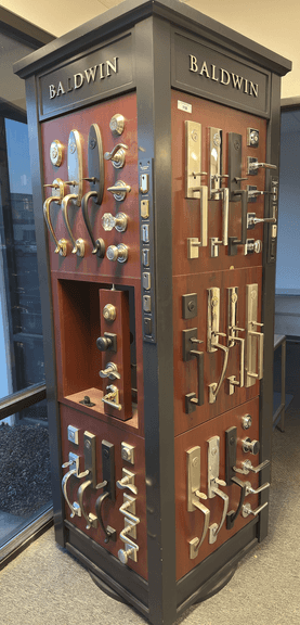Baldwin Lock & Handle Display