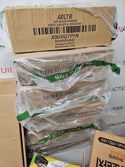 Office and Craft Supplies, LARGE Boxes Dry Erase Markers (See Photos)