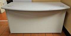 Wood Top Desk with Metal Sides 60"×30"