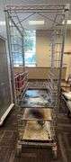 Wire Sheet Pan Rack & (3) Full Size Pans