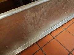 Stainless Wall Shelf 118"×17"