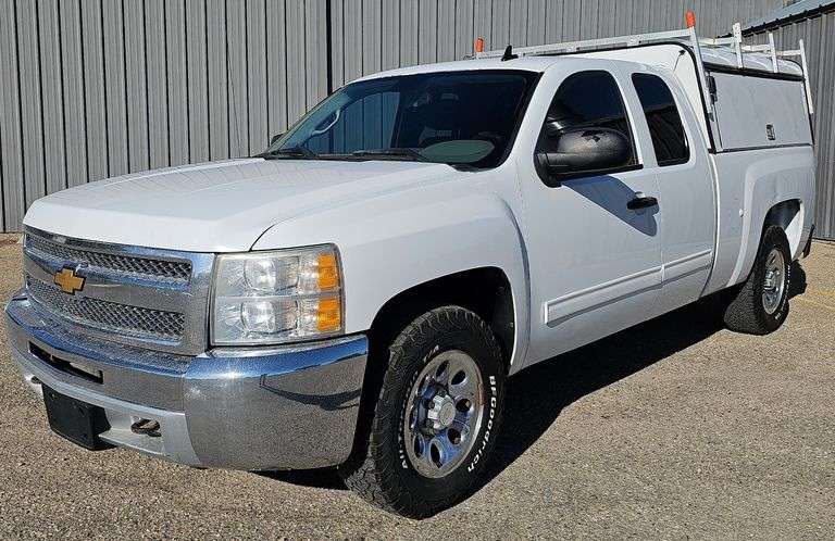 2012 Chevy Siverado 1500 Service Truck, 4.8 L Vortec