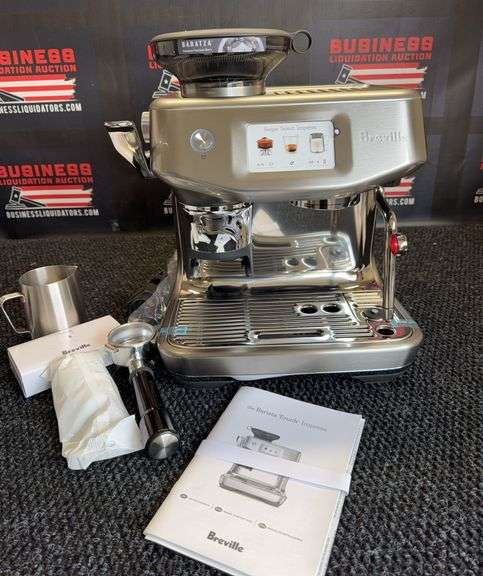 Breville Barista Touch Impress  (see photos has slight back damage but we tested it)