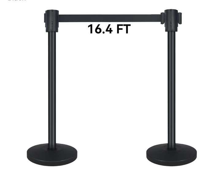 2 Pole Crowd Control Barrier