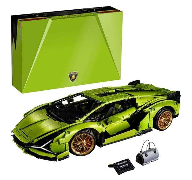 LEGO Lamborghini Sian Detailed Set