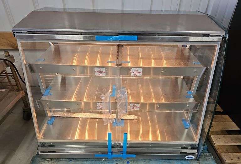 VENDO SANDEN Hot Food Display (Read Description) 34"×20"×26"