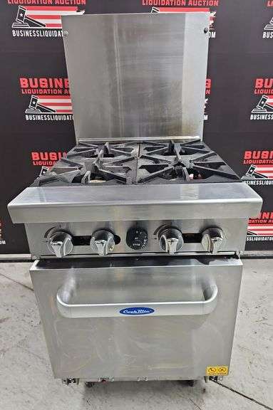 COOK RITE 4 Burner Gas Stove/Oven