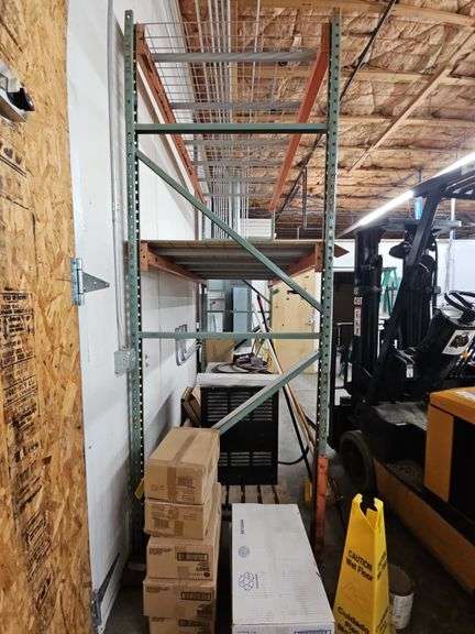 Pallet Racking with Wire Shelf Covers 101