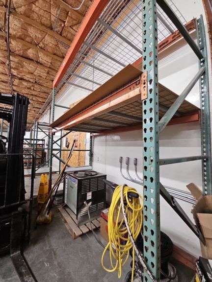 Pallet Racking with Wire Shelf Covers 101