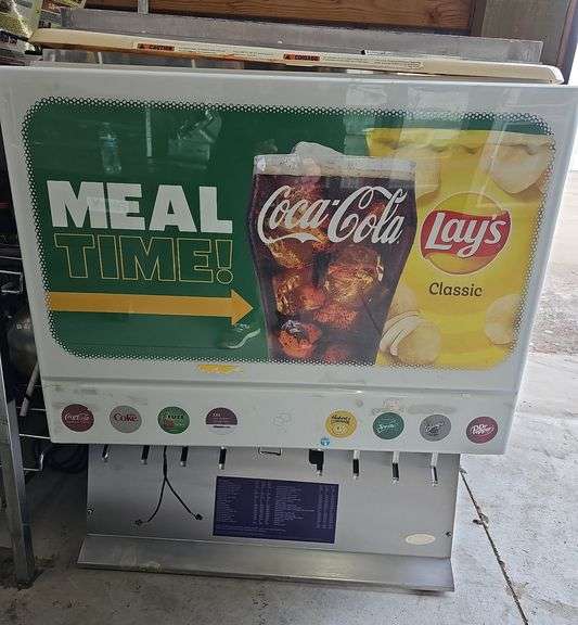8 Flavor Soda Dispenser with Ice Hopper