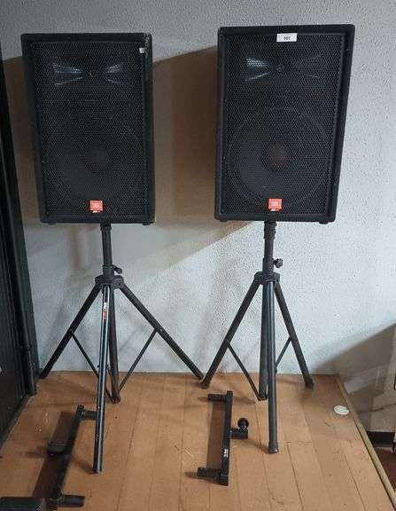 2 - JBL JRK 100 Stage Speakers
