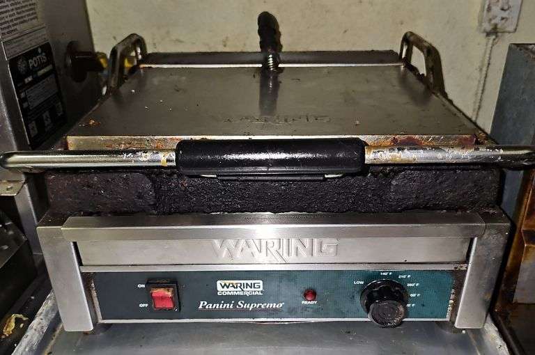 WARING Panini Supremo Commercial Panini Press