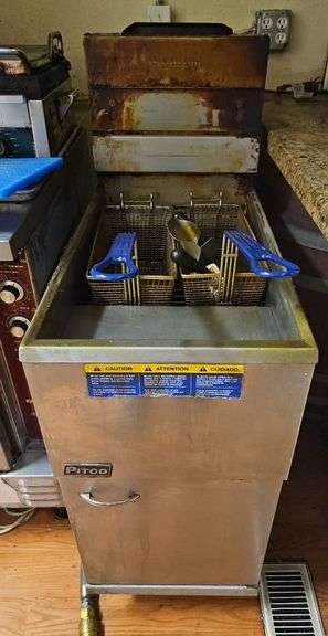 PITCO 35lb Commercial Fryer NG