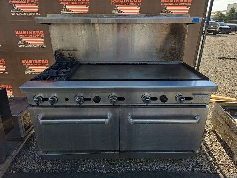 Gas 48" Grill, Stove Range