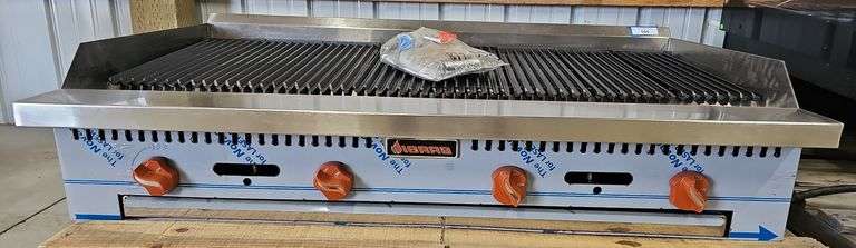 Unused SIERRA 4 Burner Gas Broiler 48" on Crate
