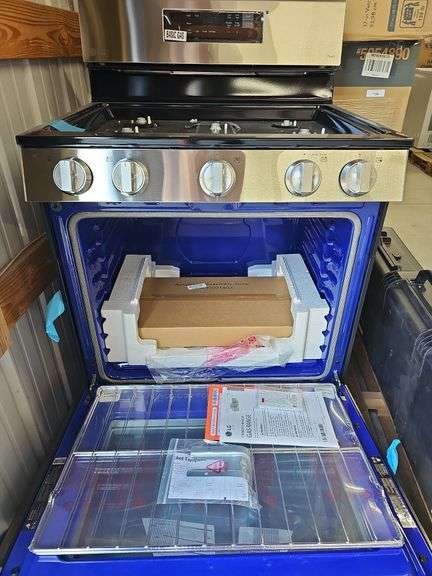 New LG Thin Q Gas Range (Unassembled)