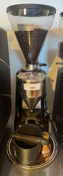 Mazzer Luigi Espresso Grinder w/ knock box
