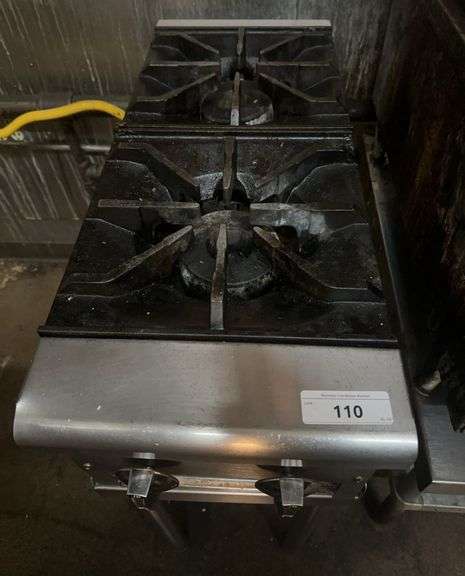 2 Burner Hotplate w/ Stand
