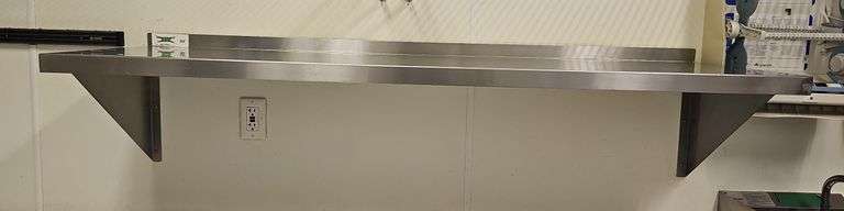 REGENCY Stainless Wall Shelf 60"×18"