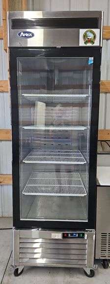 ATOSA GlassDoor Merchandising Refrigerator Bottom Mount