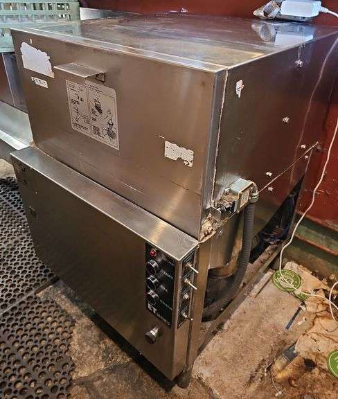 Back Bar Dish Washer with (3) Glass Washing Racks