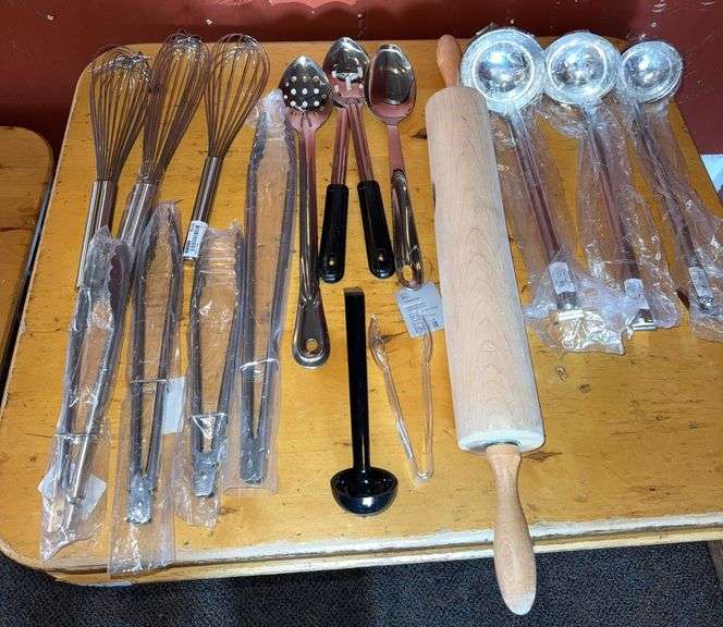 Lot of Commercial Baking Utensils (many new)
