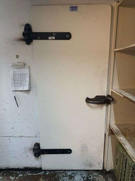 Walk-in Cooler Evaporator, Condenser and Door (Read Description)