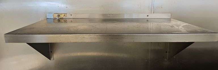 Stainless Wall Shelf 36"×18"