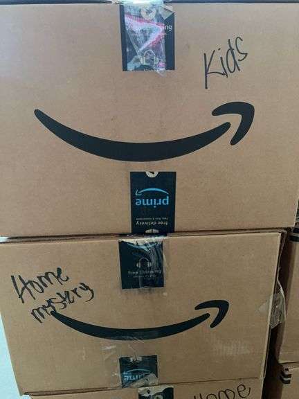 (2) Amazon Mystery Boxes, Kids and Home Mystery