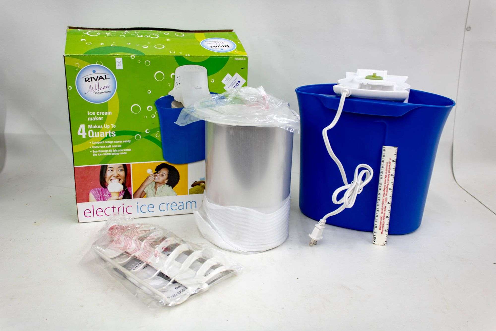 rival at home ice cream maker
