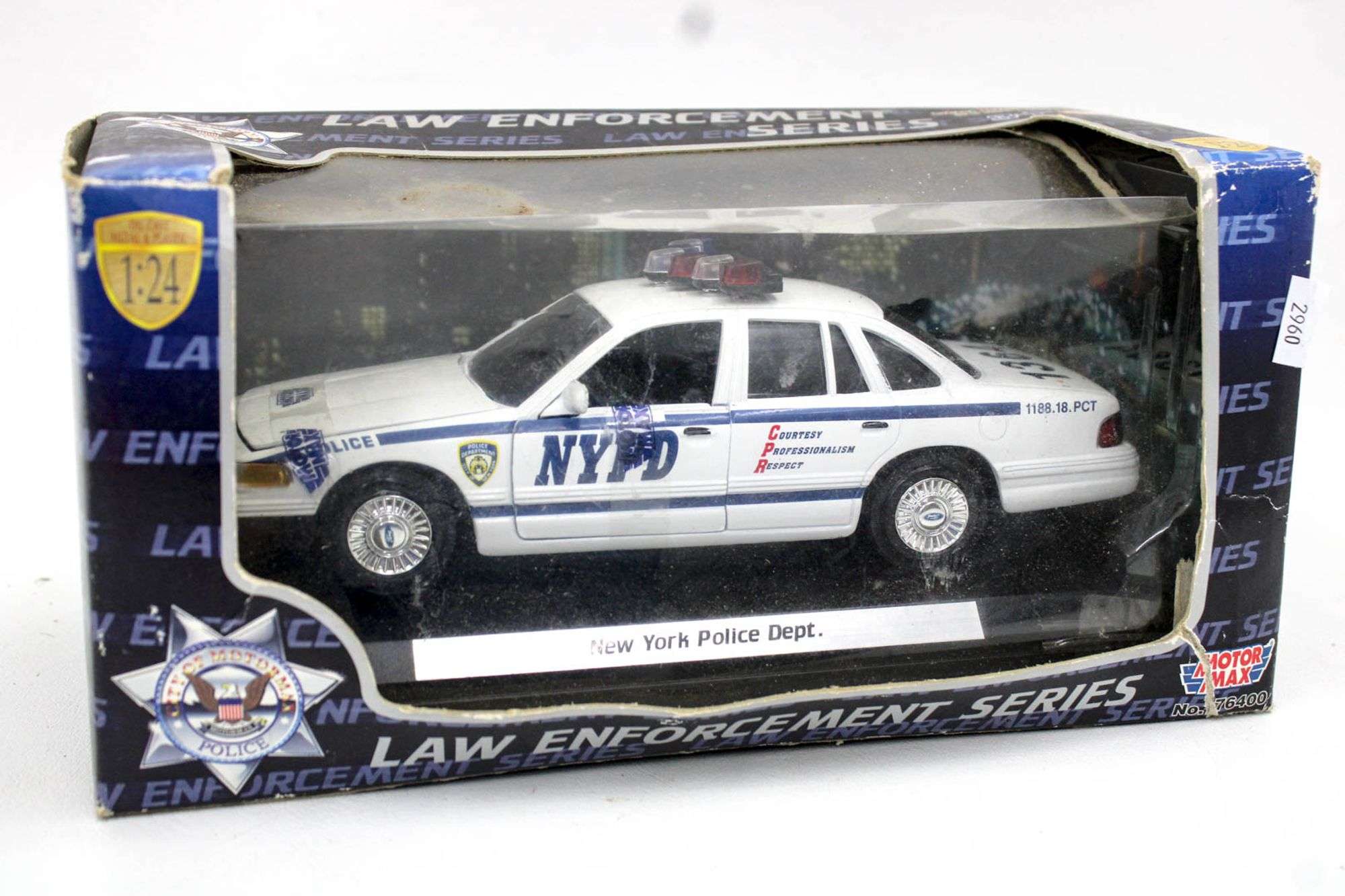 MOTOR MAX  NYPD モーターマックス 1 24 New York Police Department Car Motormax NYPD No. 76400