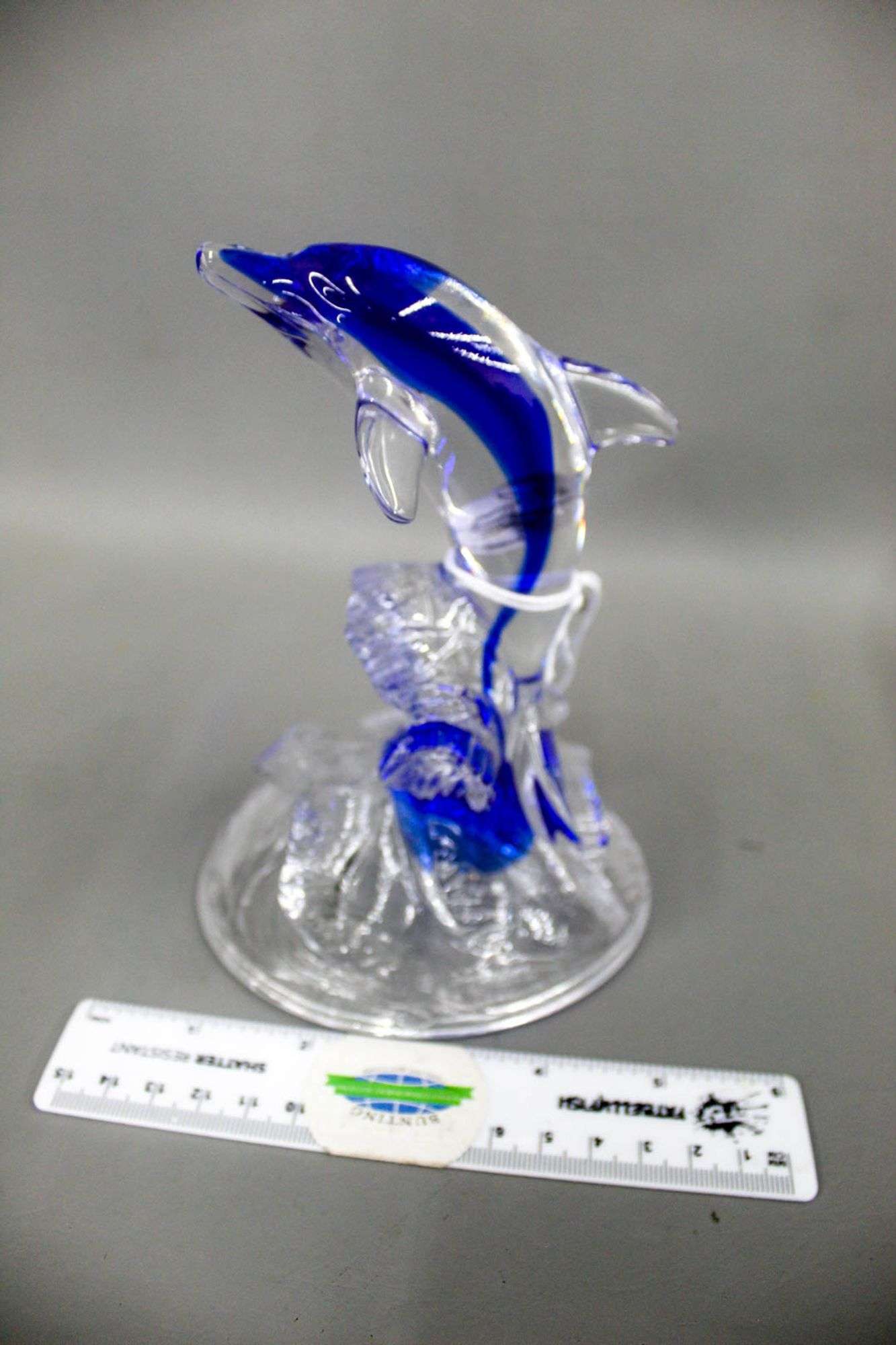 新品❣️美しい青CRYSTAL DARQUES DAUPHIN 【公式通販】