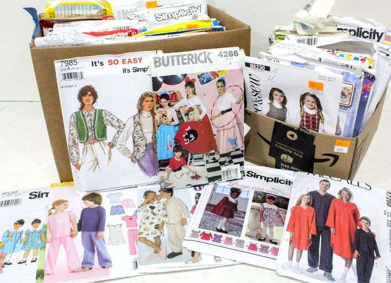Collection of Patterns for clothing construction - Butterick ...