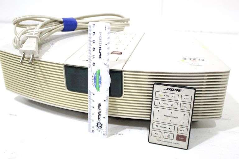 Bose Wave Radio Model AWR1-1W with remote - The Bose Wave