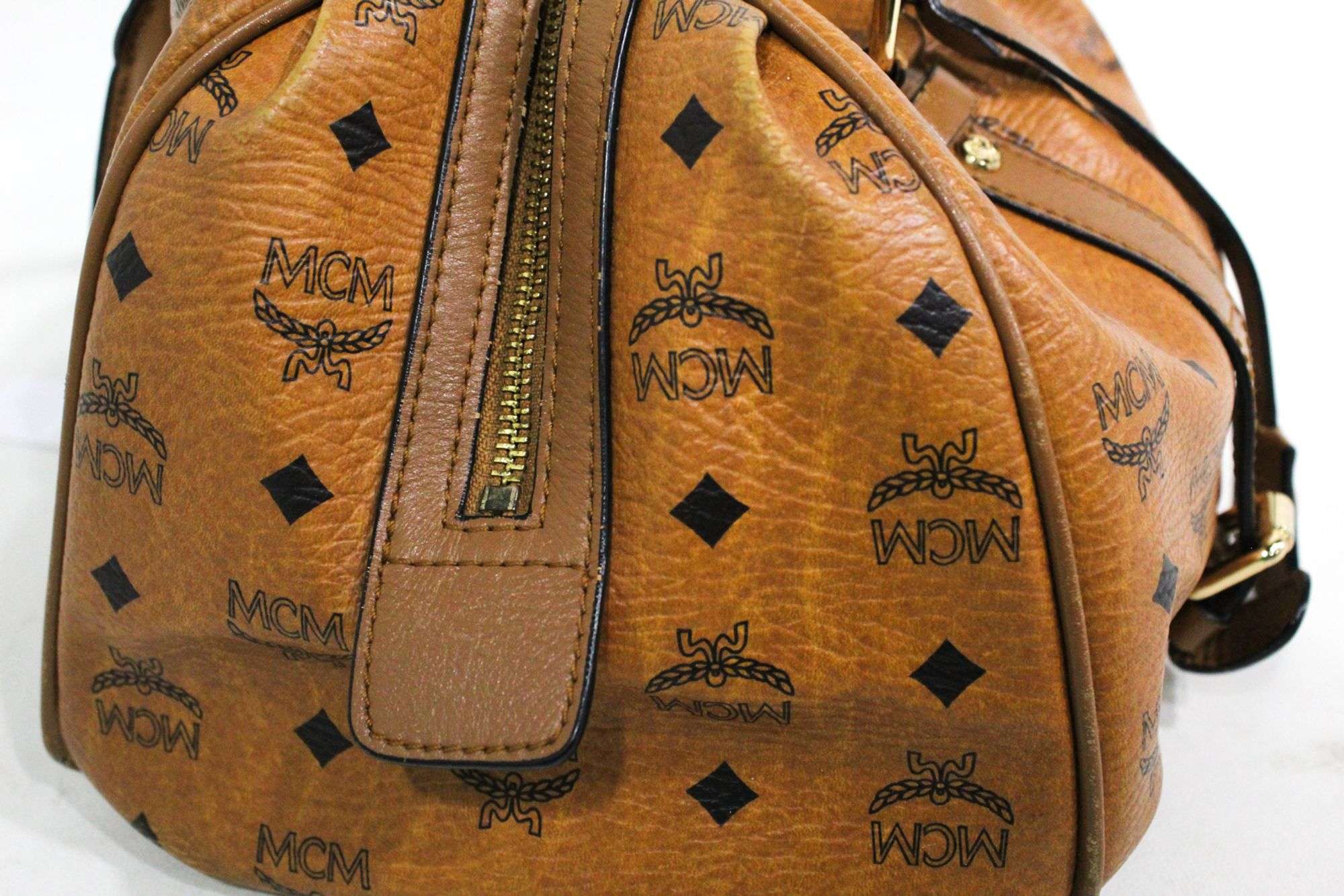 MCM (Michael Cromer Munich) Satchel Tote - Bunting Online Auctions
