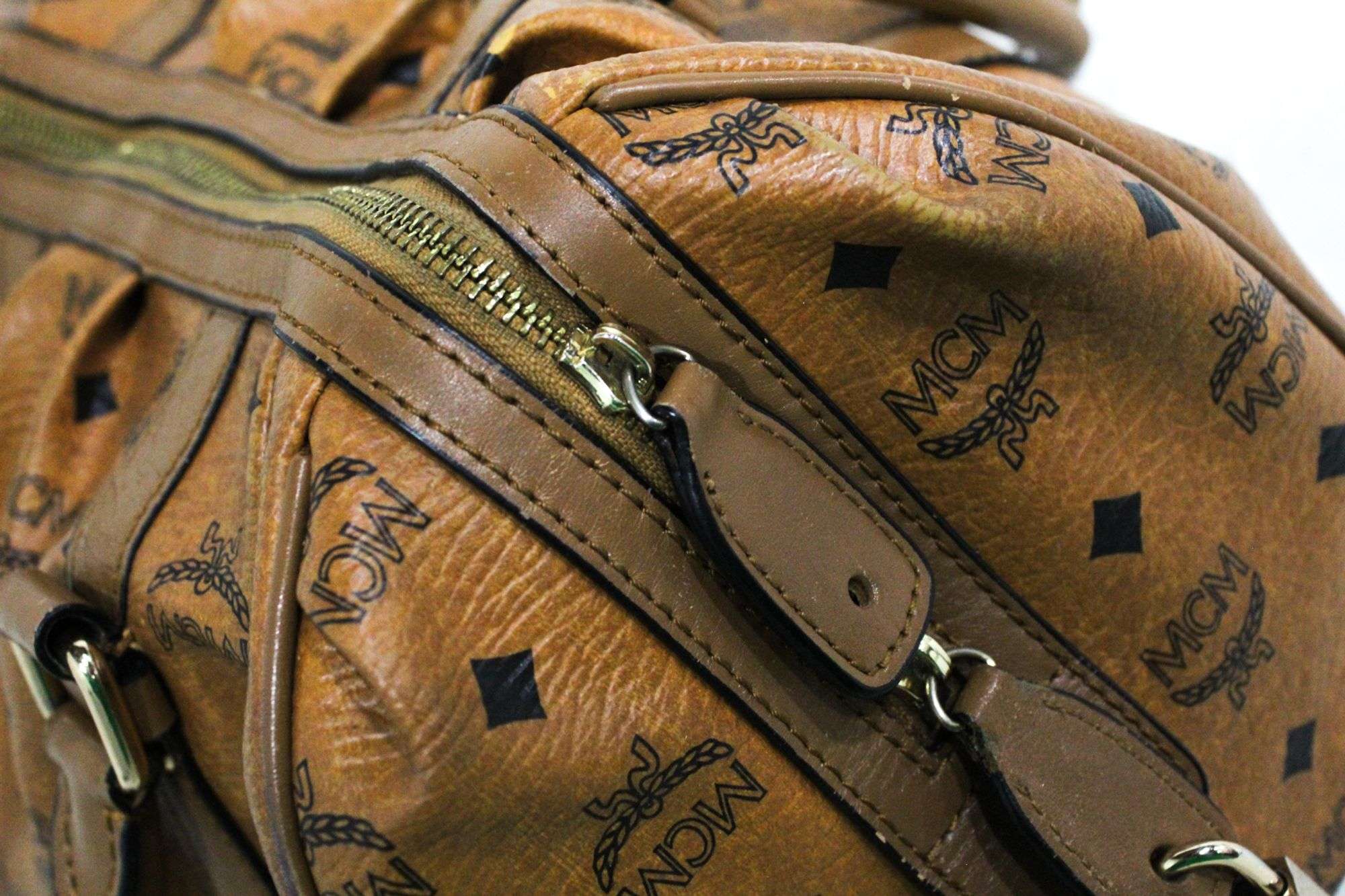 MCM (Michael Cromer Munich) Satchel Tote - Bunting Online Auctions