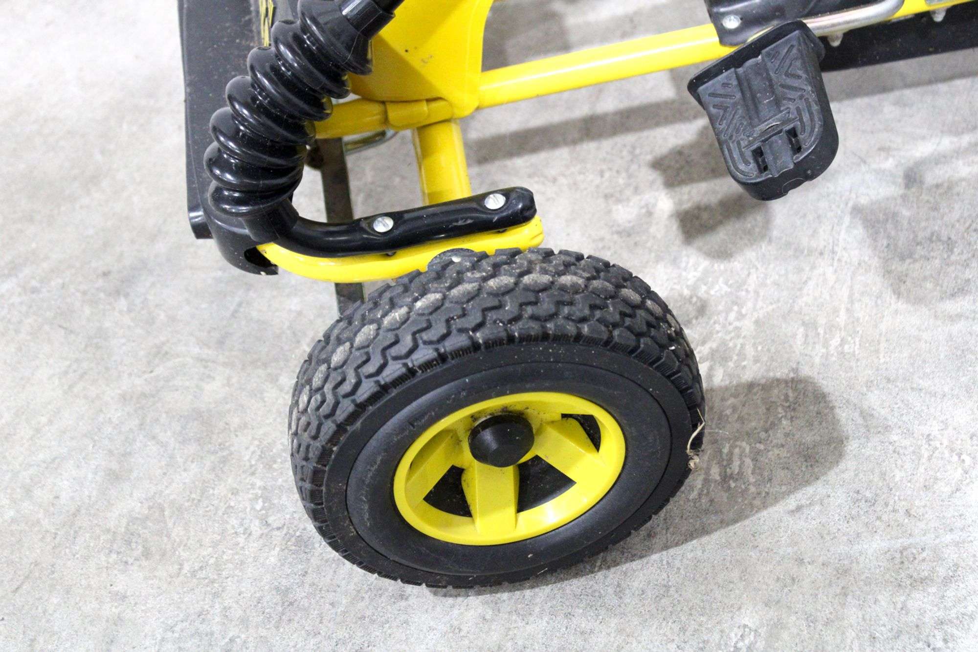 Original Kettcar Pedal Race Car Germany Kettler Yellow Black