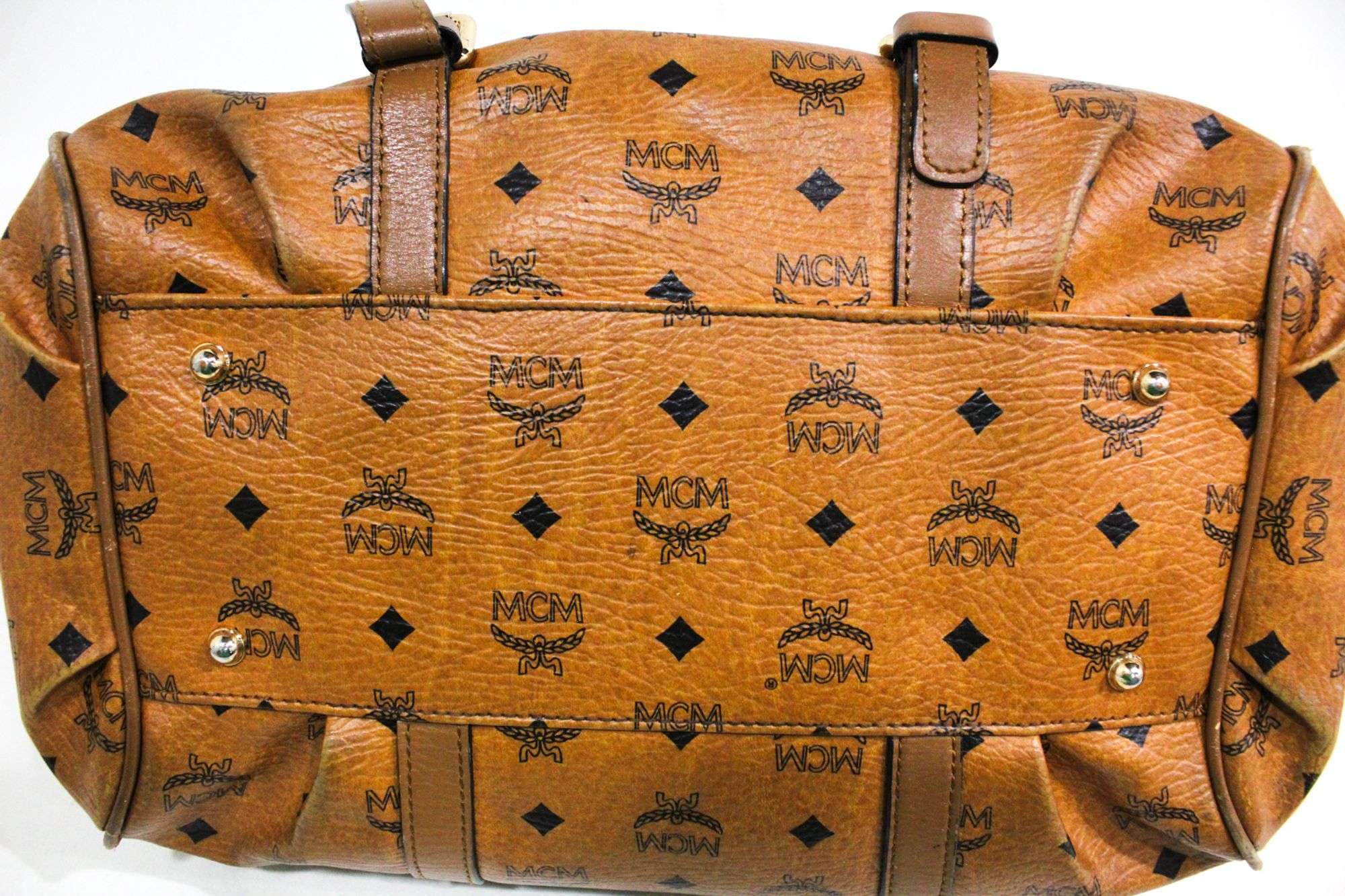 MCM (Michael Cromer Munich) Satchel Tote - Bunting Online Auctions